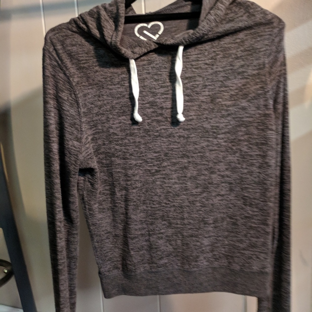 Grey lightweight hoodie